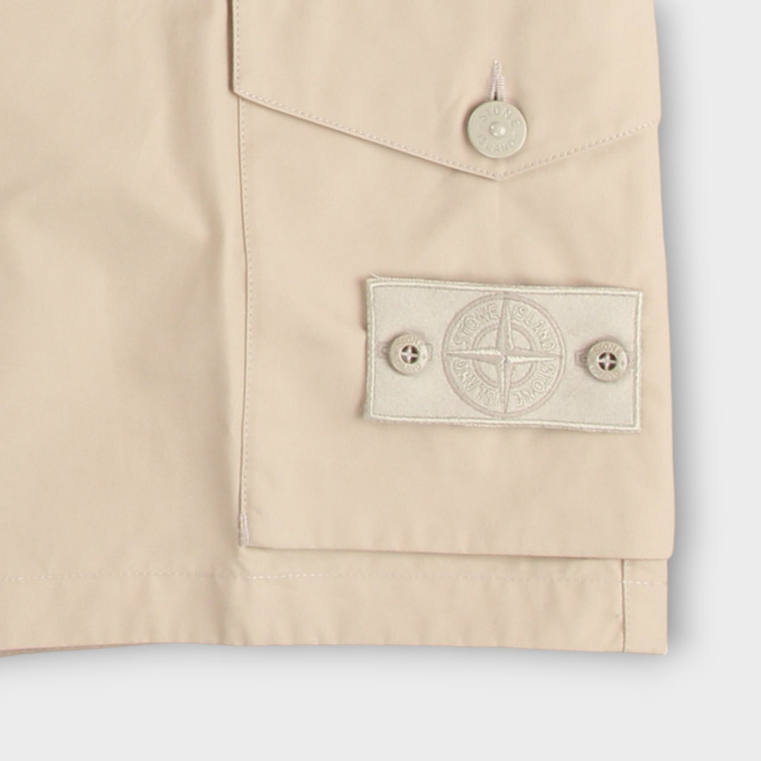 STONE ISLAND BERMUDA COMFORT GHOST SHORTS