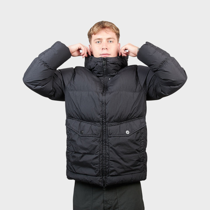 Stone Island dunjakke med RDS-certificeret fyld