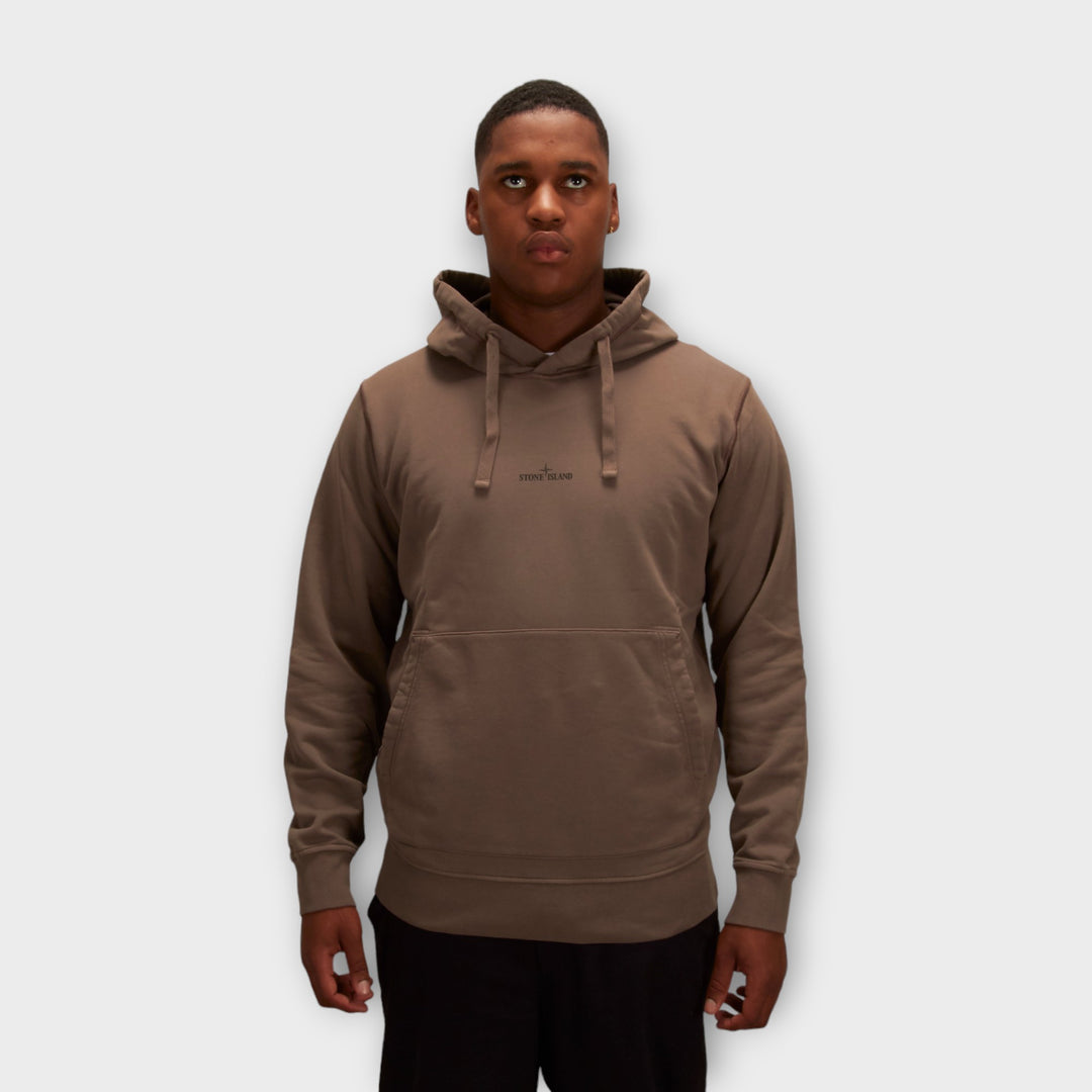 Stone Island 66283 Hoodie I Brun