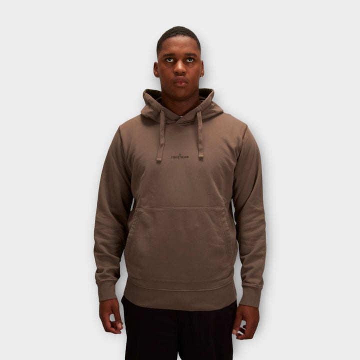 Stone Island 66283 Hoodie In Brown