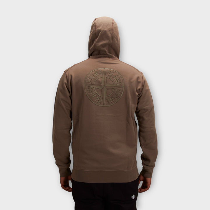 Stone Island 66283 Hoodie I Brun