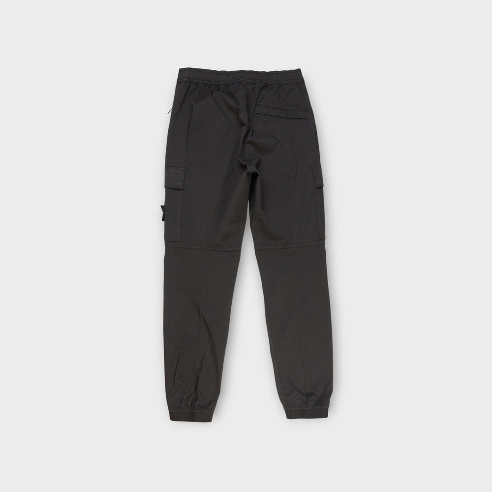 Stone Island jogger bukser i grå med Compass Badge.