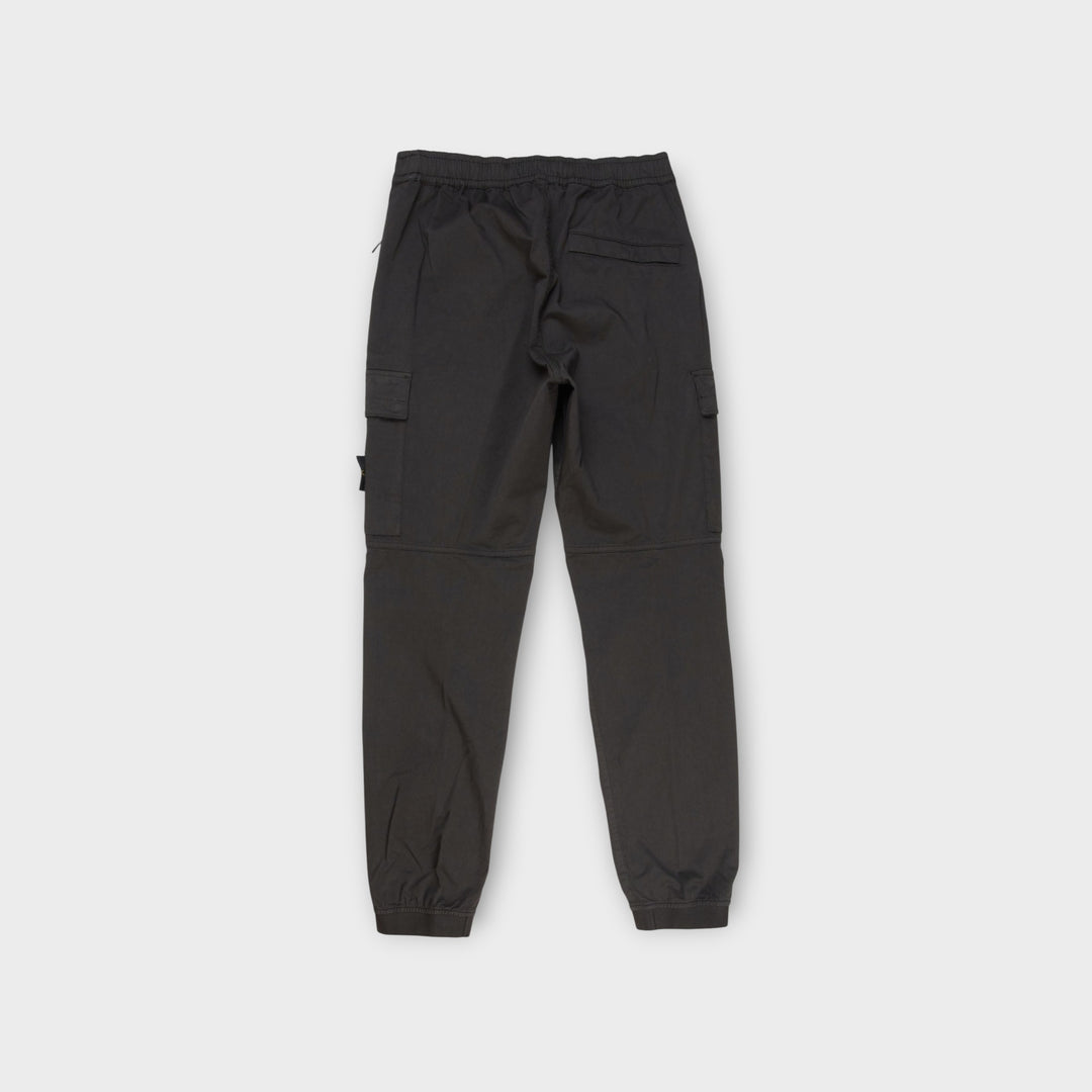 Stone Island jogger bukser i grå med Compass Badge.