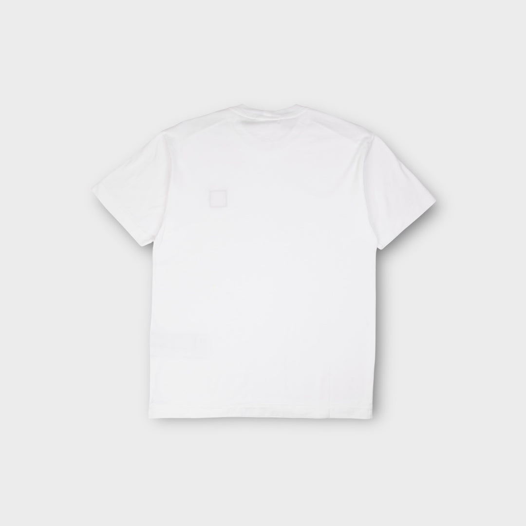 Stone Island Klassisk T-Shirt i Hvid