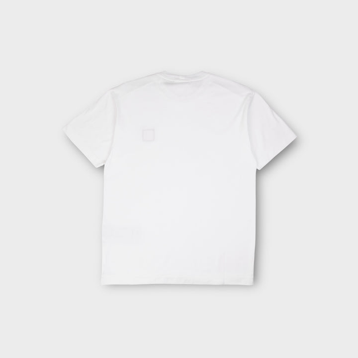 Stone Island Klassisk T-Shirt i Hvid