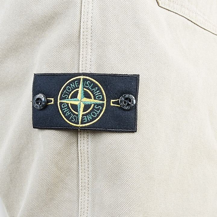 Loose fit Stone Island chinos med lynlås- og knaplukning
