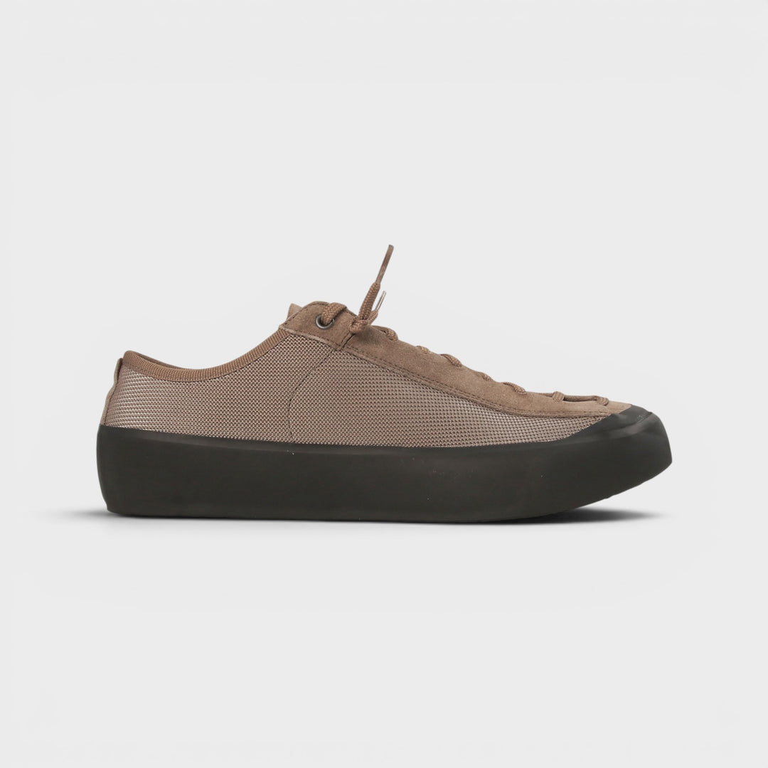 Stone Island low top sneakers i sort med mesh overdel