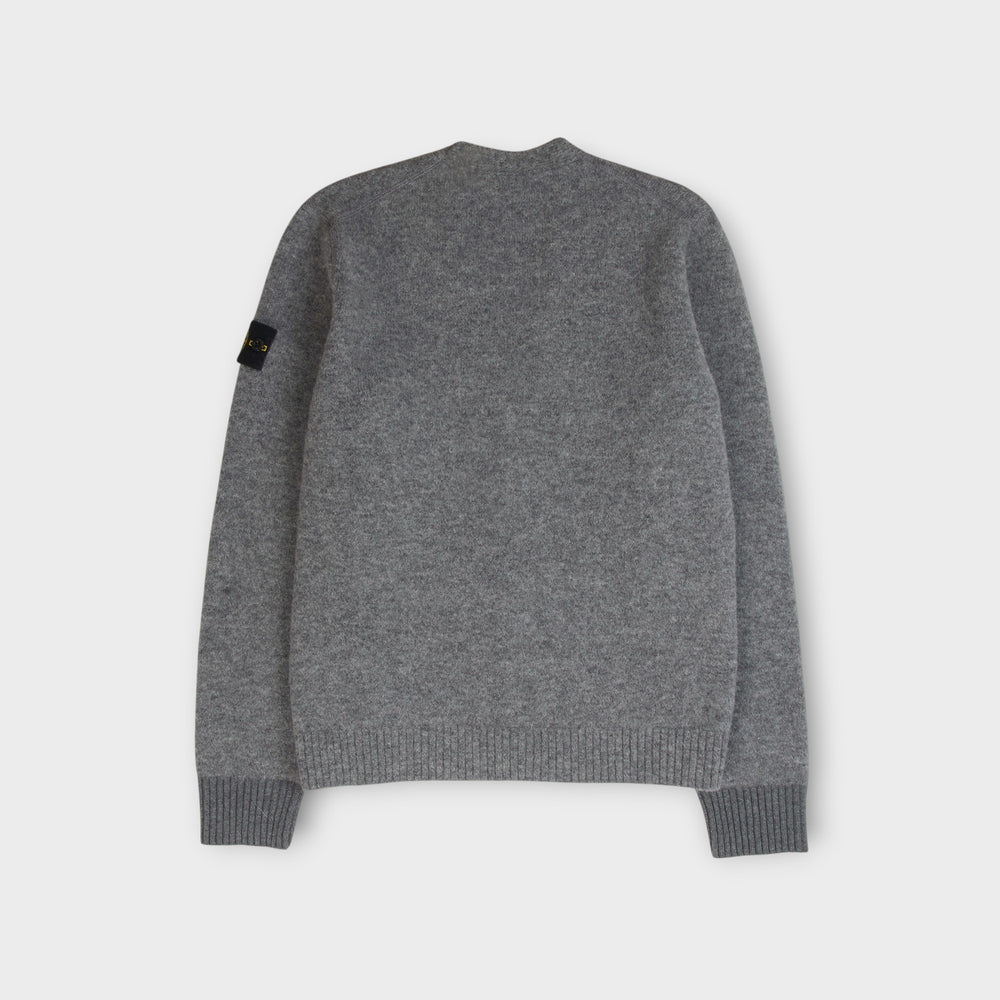 Stone Island Maglia Cardigan i Grey