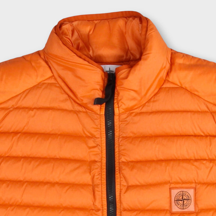 STONE ISLAND LOOM WOVEN R-NYLON DOWN-TC VEST