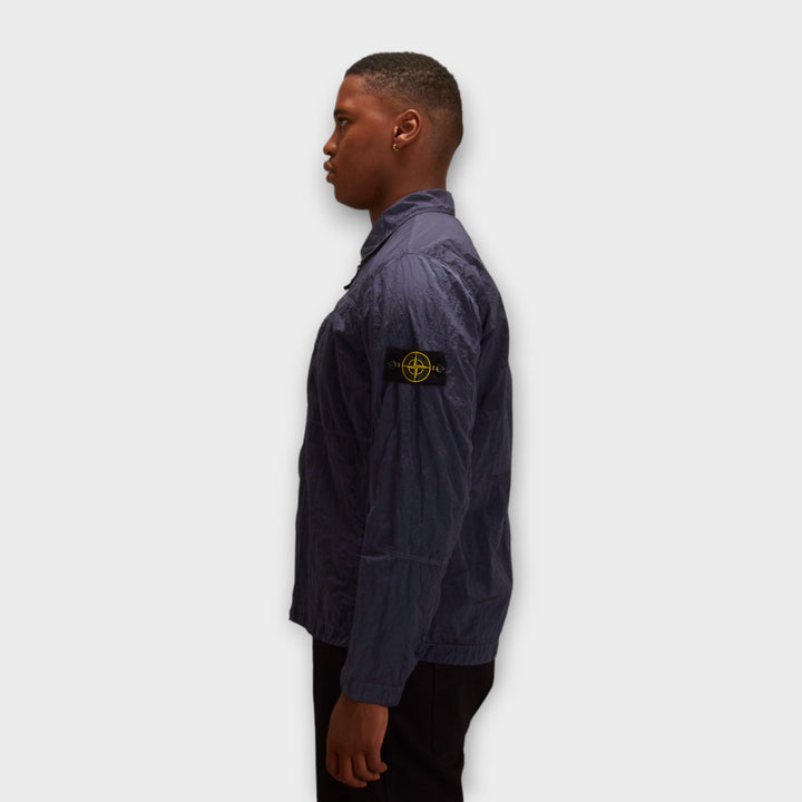 Stone Island 11819 Econyl Overshirt I Blå