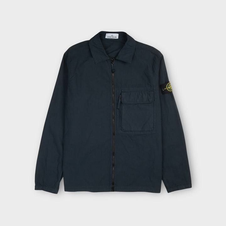 Stone Island overshirt i navy til herrer
