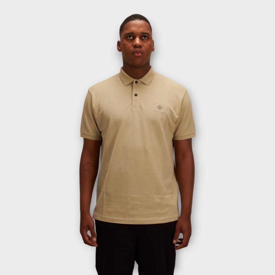 Stone Island 22R39 Polo In Sand