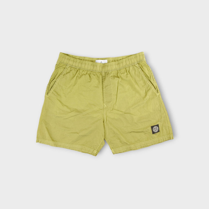 Stone Island B0943 Econyl Badeshorts I Gul