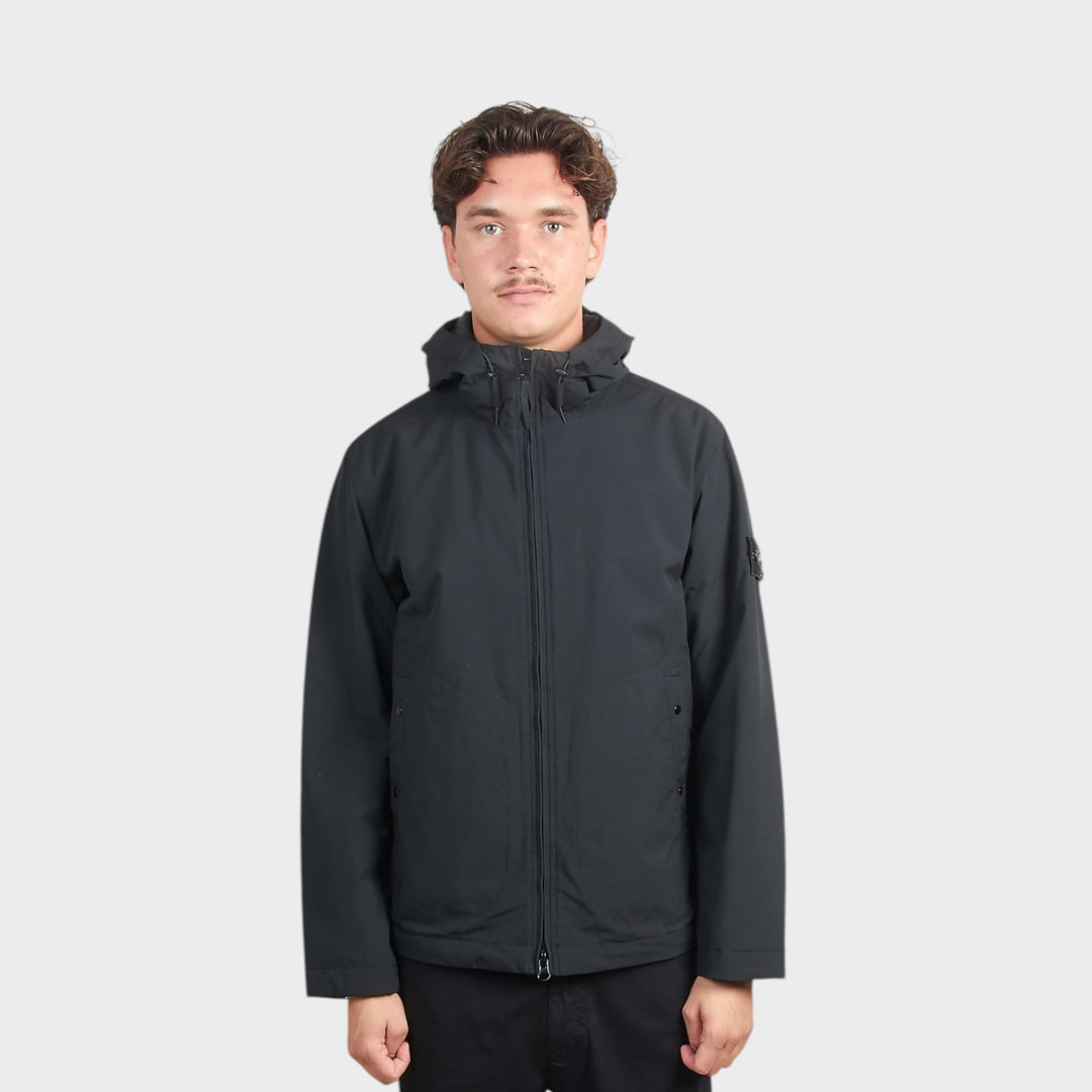 Stone Island Soft Shell-R E.Dye Technology Jakke i Sort