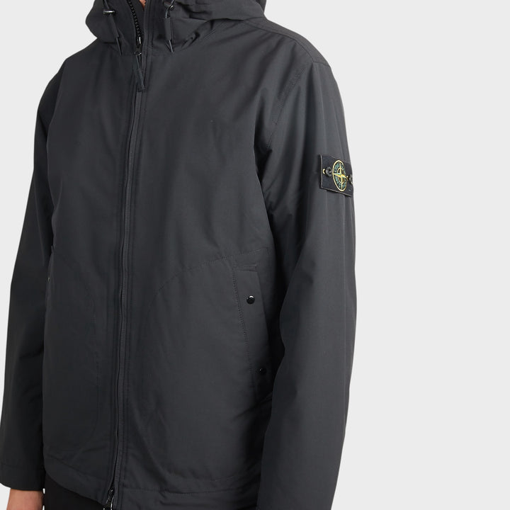 Stone Island Soft Shell-R E.Dye Technology Jakke i Sort