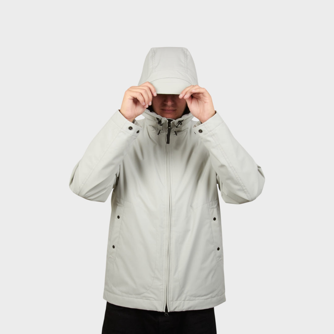 Stone Island Soft Shell-R Technology Jacket in Gray Fast