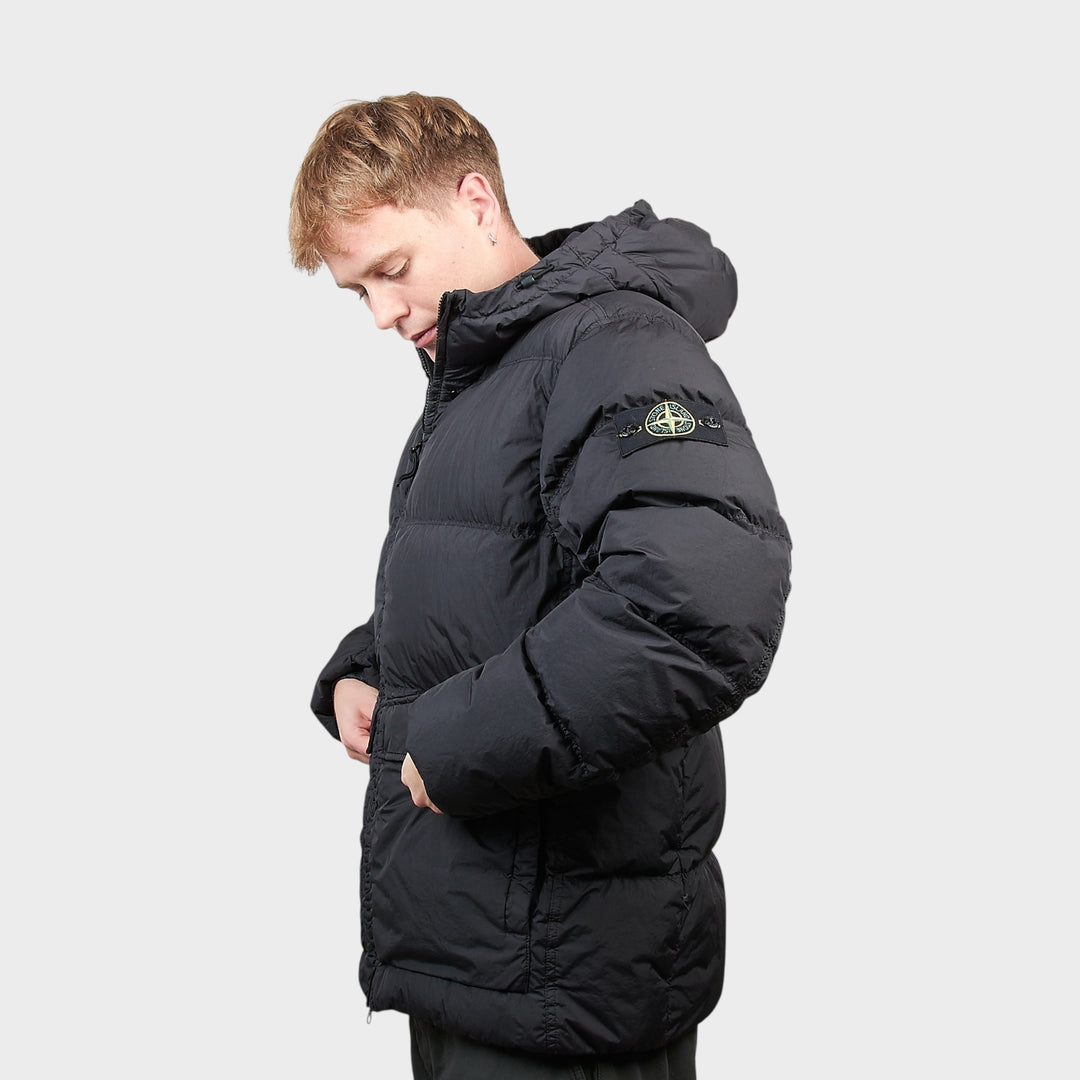 Vand- og vindafvisende dunjakke fra Stone Island bestseller