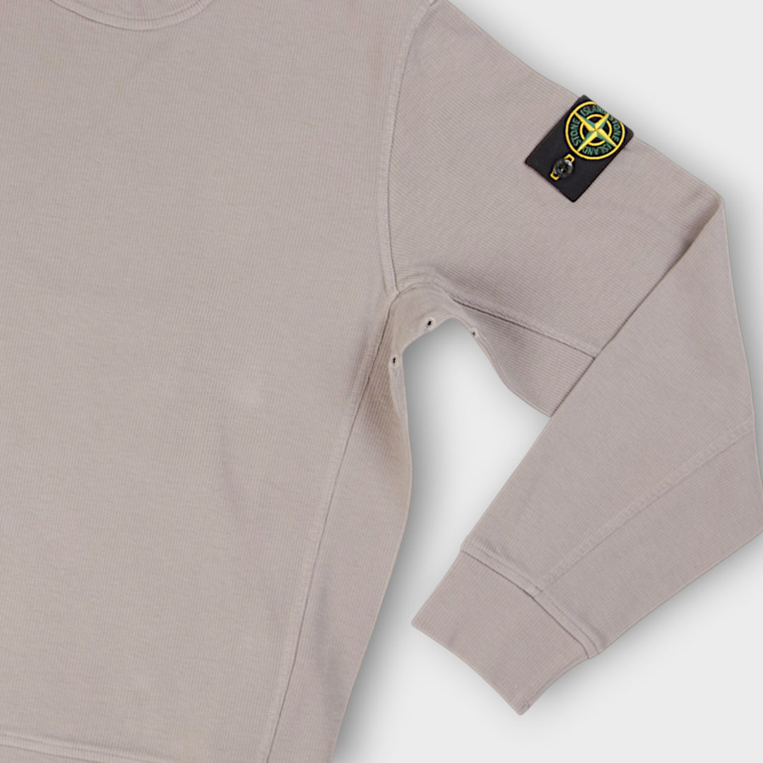 Stone Island Felpa crewneck med stribet design.