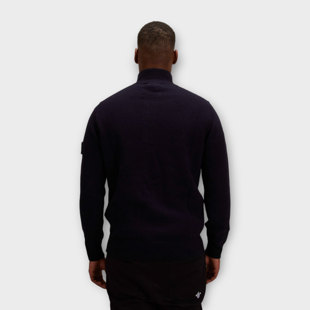 Stone Island 540A3 Q-zip Strik I Navy