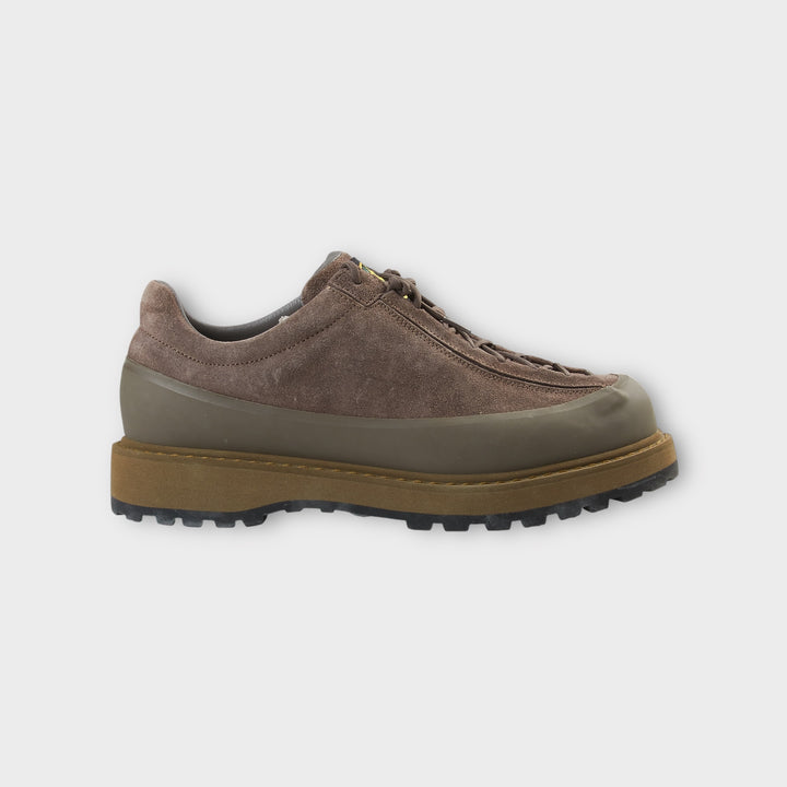 Stone Island suede sneakers i military green ruskind til herrer