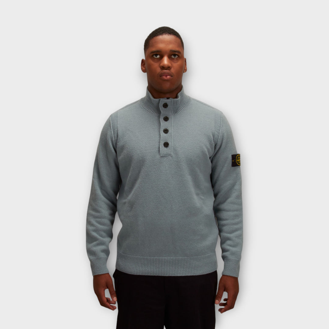 Stone Island 540A3 Q-Zip Strik I Light Green