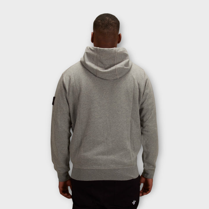 Stone Island 64251 Zip Hoodie In Grey