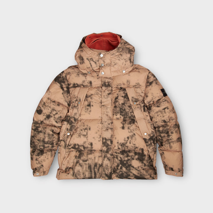 Stone Island 462E1 Ice Eart Mapping Camouflage jacket In sand