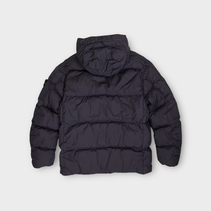 Stone Island 40723 Garment Dyed Crinkle Reps R-New Down In Navy