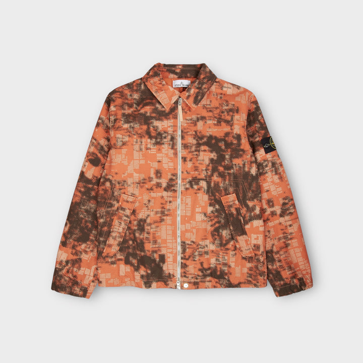 Stone Island Q11E2 Earth Mapping In Camo