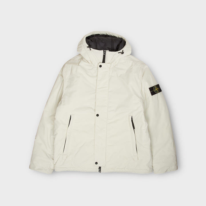 Stone Island Micro Twill Jakke I White