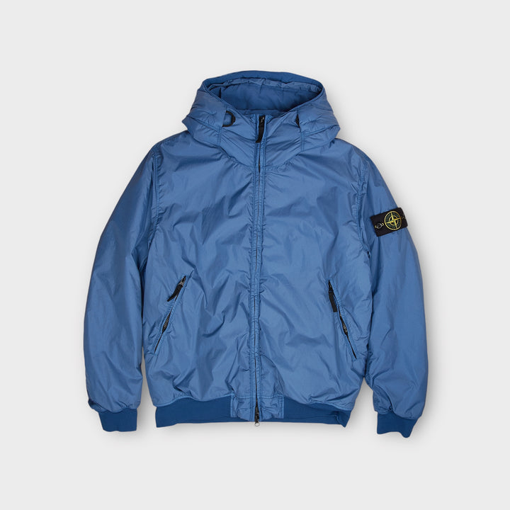 Stone Island 40823 Garment Dyed Crinkle Reps In Blue