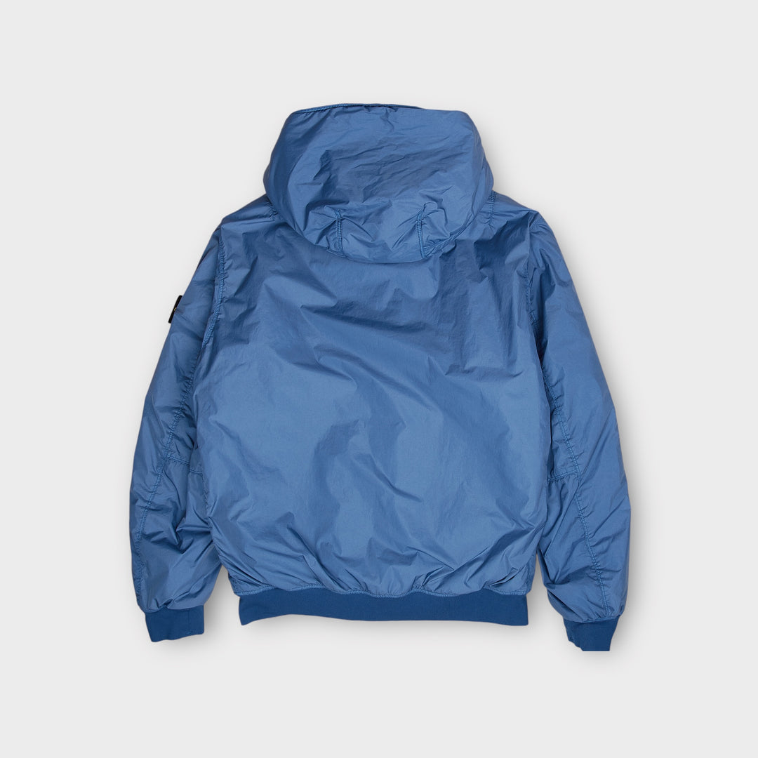 Stone Island 40823 Garment Dyed Crinkle Reps In Blue