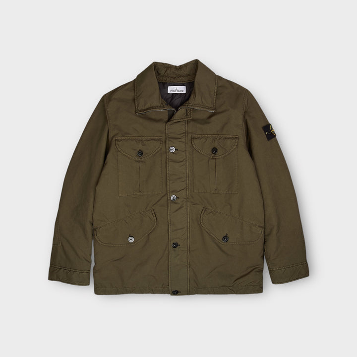 Stone Island 41749 David-TC Primaloft Jacket In Green