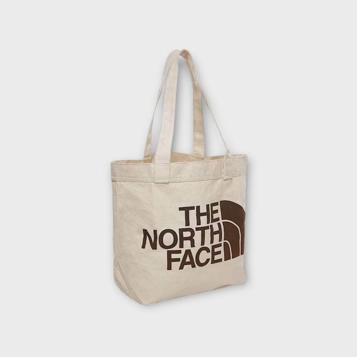 The North Face Cotton Tote i Weimaraner Brown.