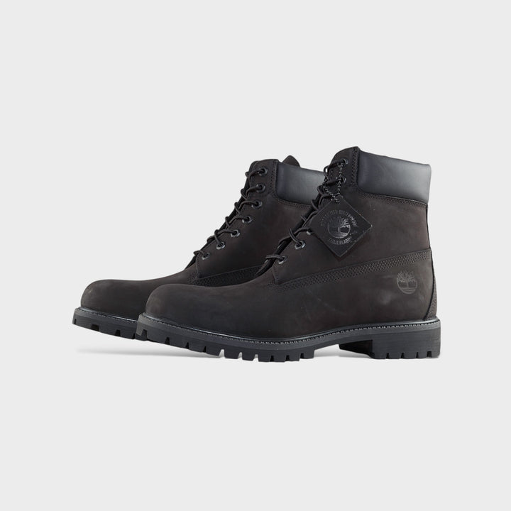 Timberland Premium 6 Inch Støvlerne i sort set fra siden