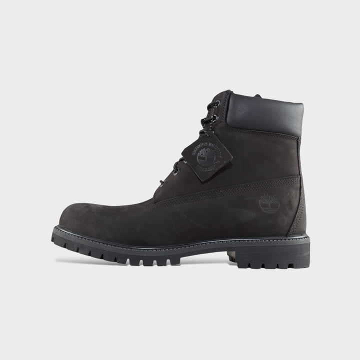 Timberland Premium 6 Inch Støvle i sort vist fra siden