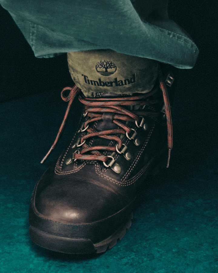 Close-up af Timberland Euro Hiker i brun