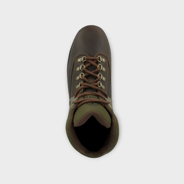 Timberland Euro Hiker i brun set oppefra