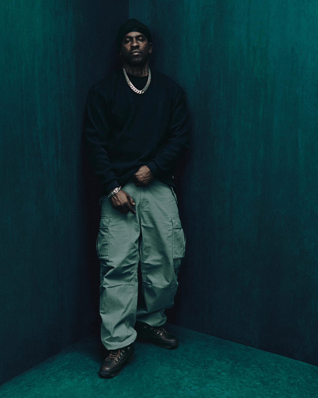 Skepta iført Timberland Euro Hiker i brun