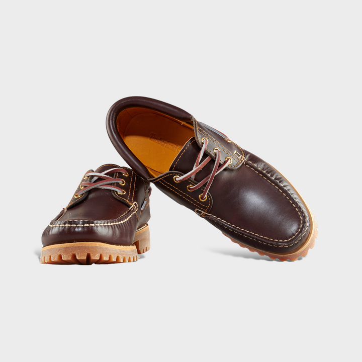 Timberland sejlersko i brun set forfra
