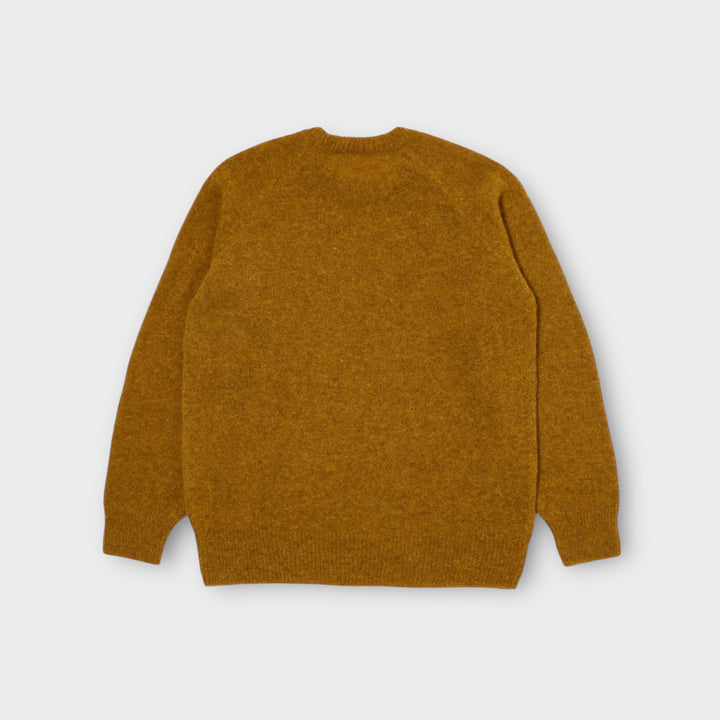 Detalje af Universal Works Alpaca Wool Strik i Gold