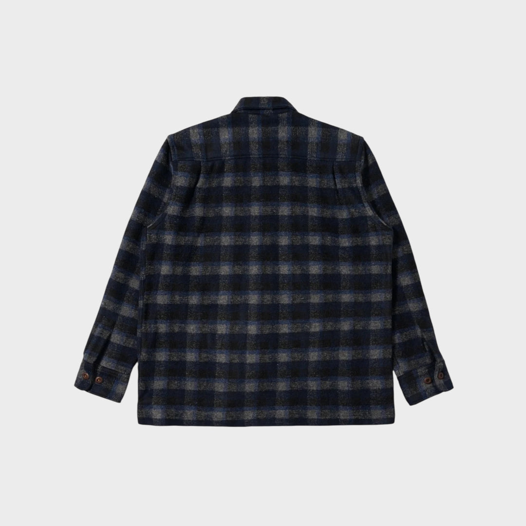 mønster og tekstur på Universal Works skjorte unisex  overtøj overshirt