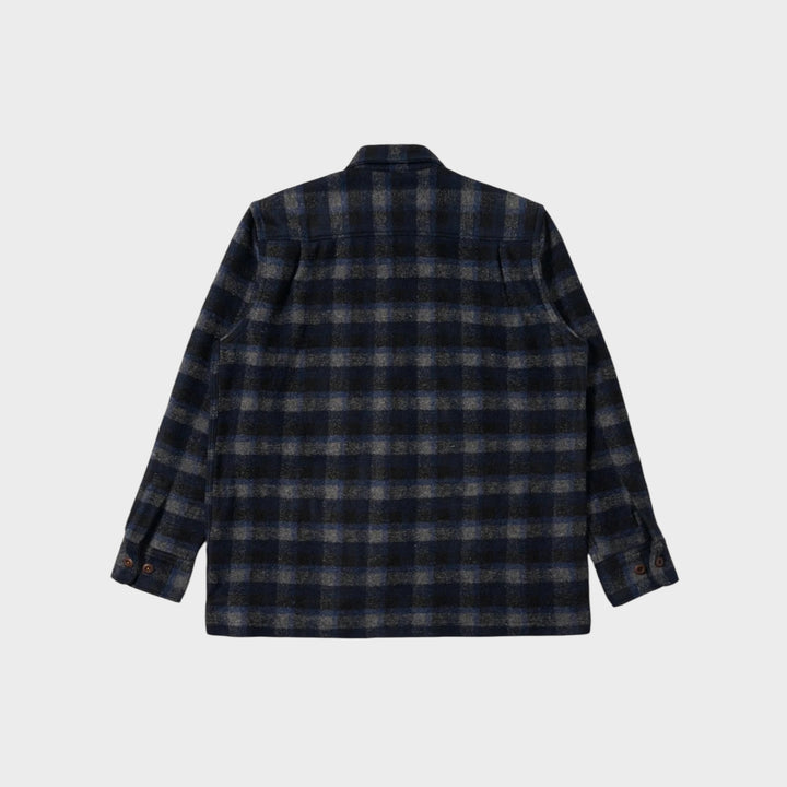 mønster og tekstur på Universal Works skjorte unisex  overtøj overshirt