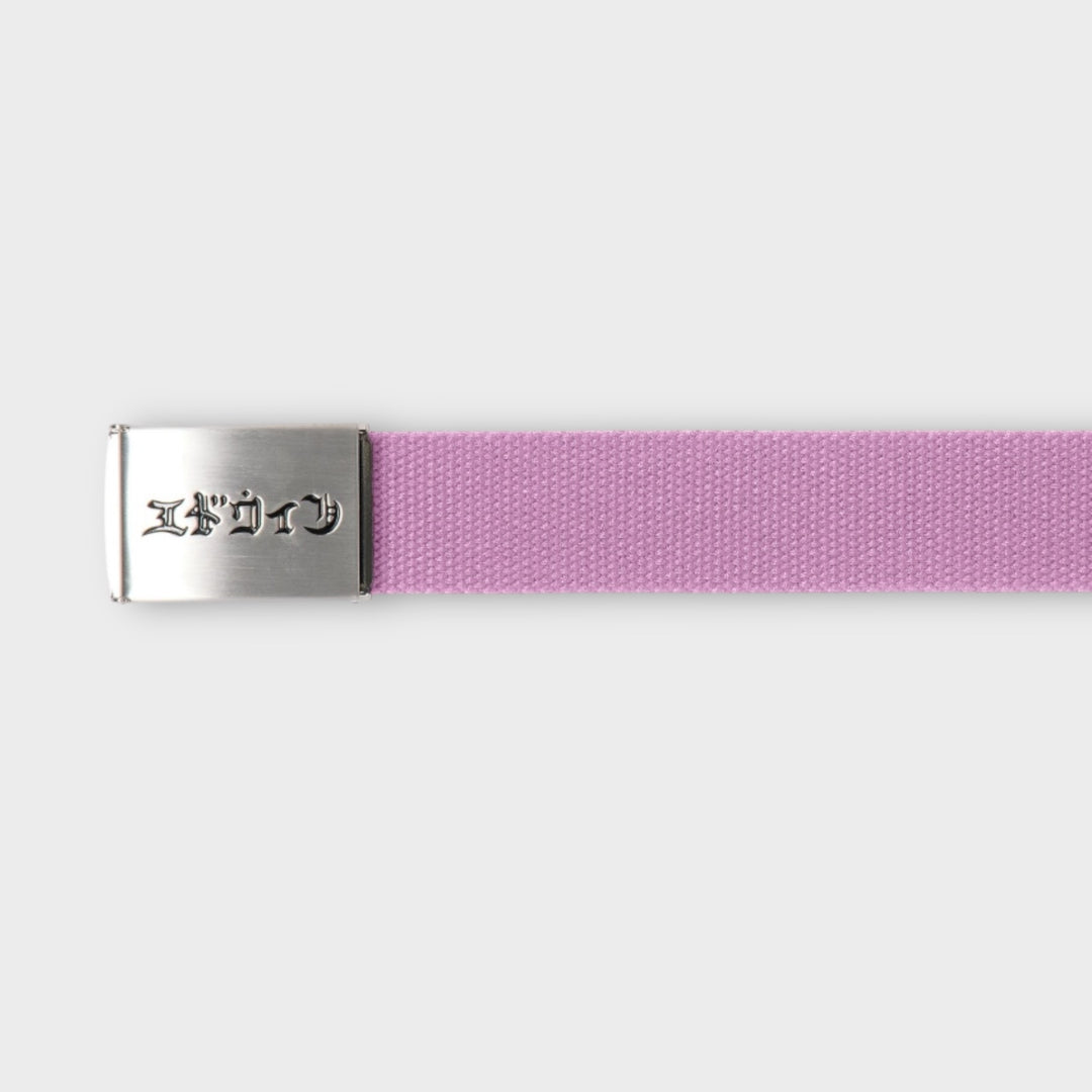 Edwin Katakana Clip Belt I Pink