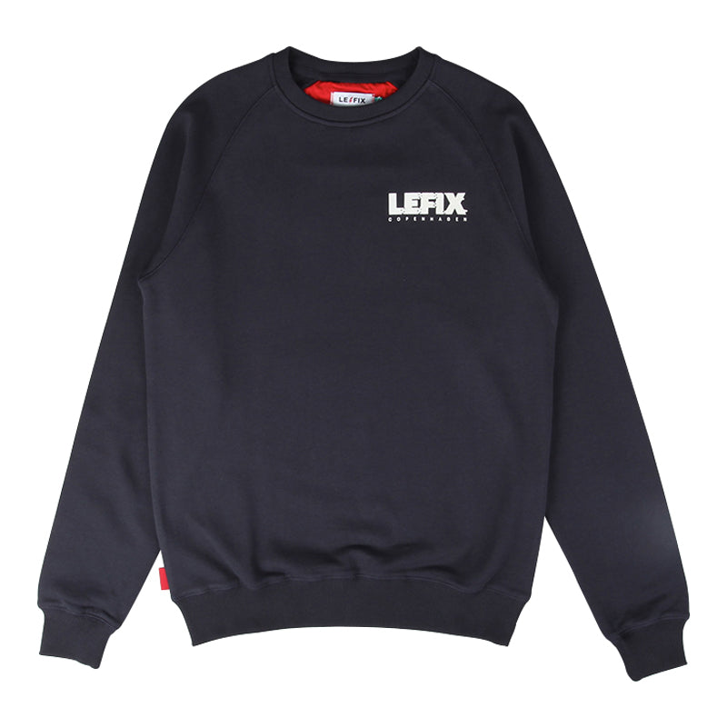 LE FIX BLURY LETTERS CREW - Le Fix