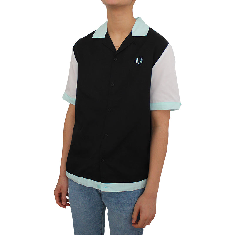 FRED PERRY BLOCK BOWLING SKJORTE - Le Fix